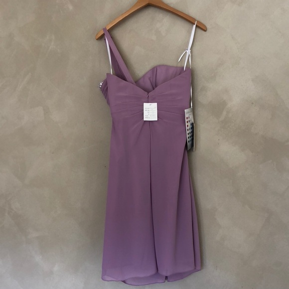 NWT Sorella Vita chiffon homecoming prom cocktail dress 8358 - Picture 4 of 5